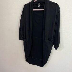 Cozy Athleta S/M Black Cardigan